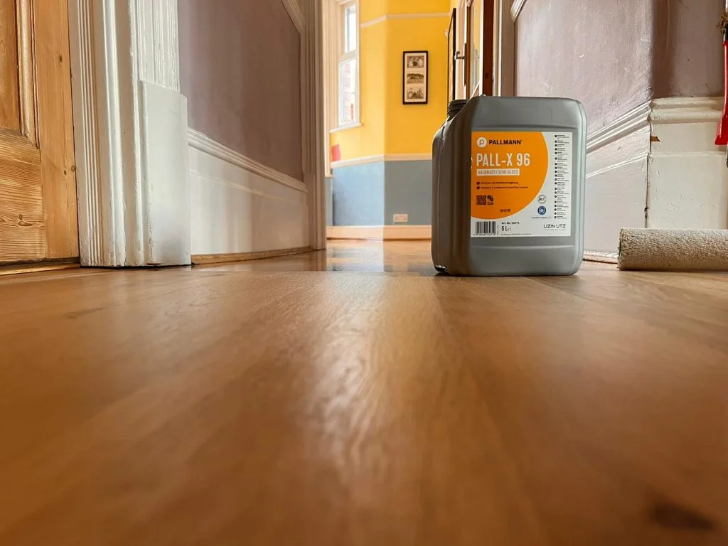 Oak floor restoration in Wanstead, London