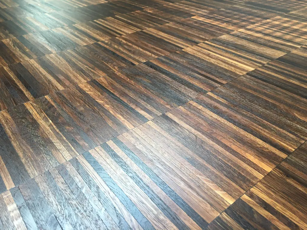 Fumed oak floor restoration in Wandsworth, London