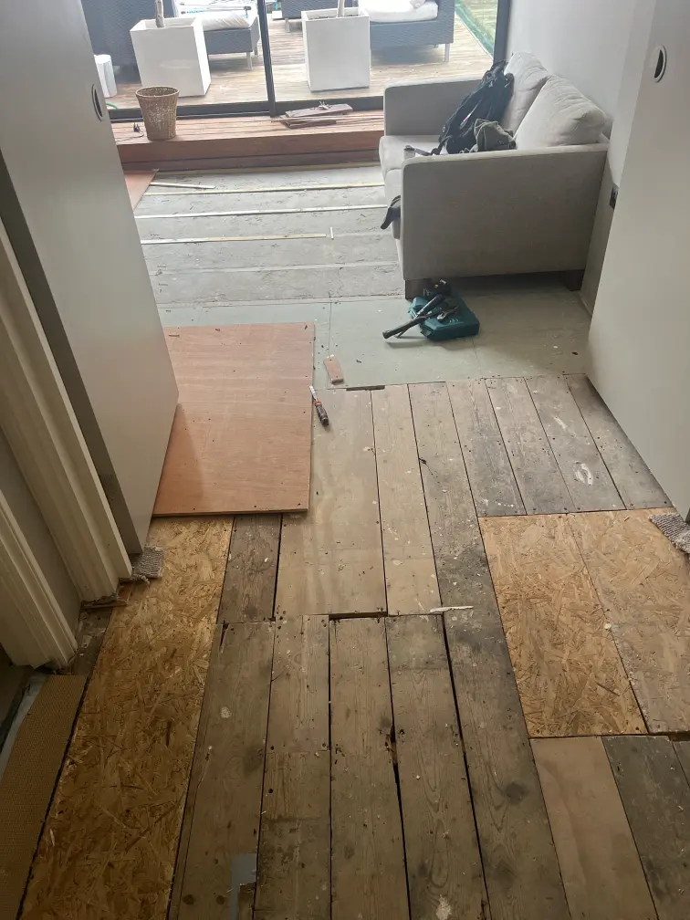 Wood floors and stairs renovation in London