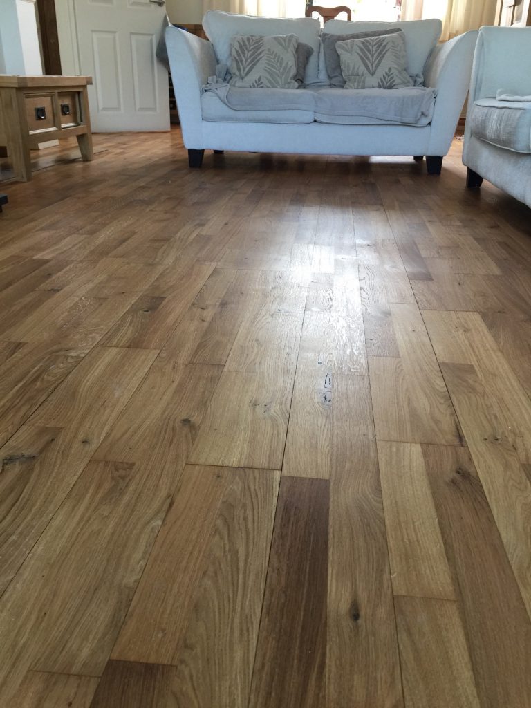 Solid oak floor sanding oiling in Pratts Bottom, London