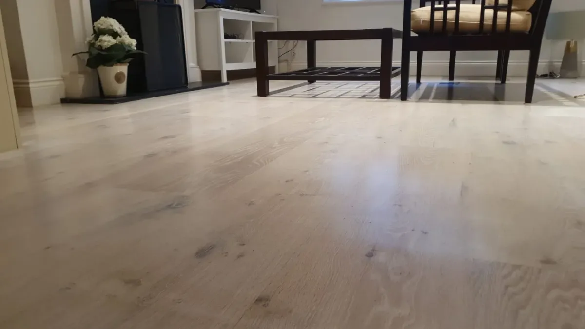 whitewashed oak floors in London