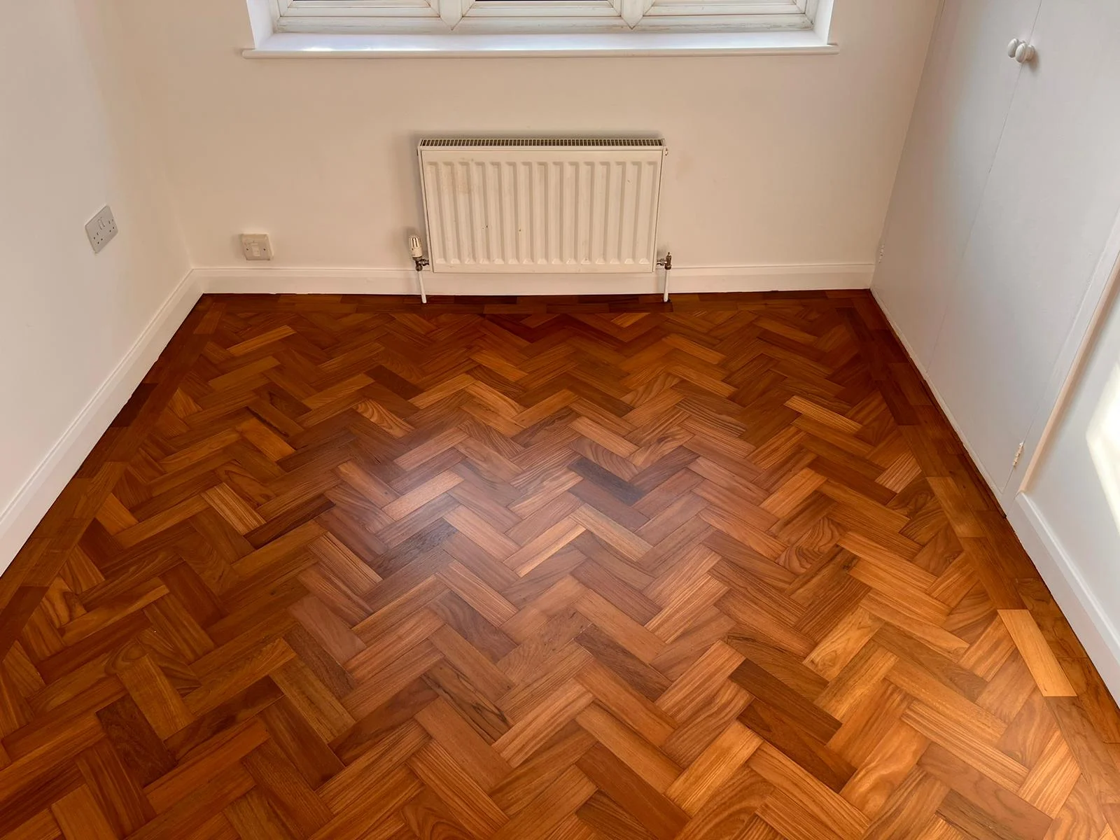 Teak floor sanding and restoration Berkhamsted