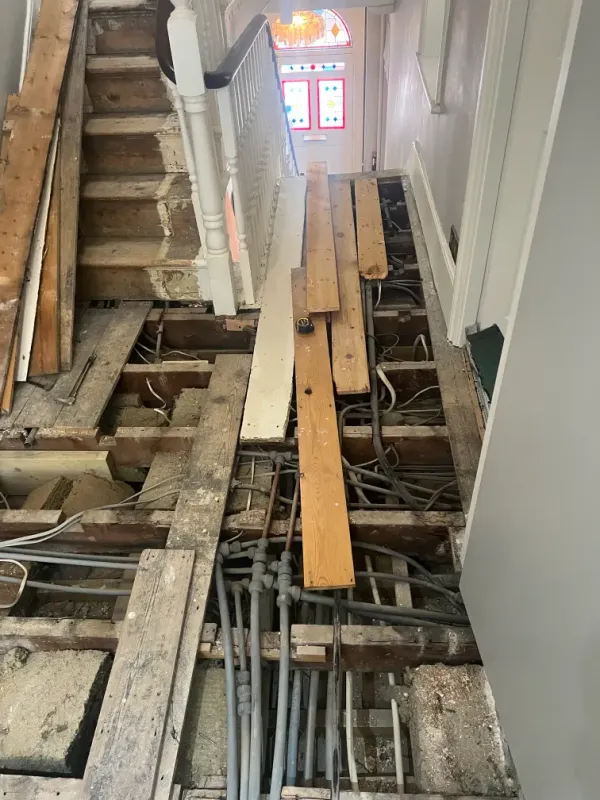 Floorboards repairs in London