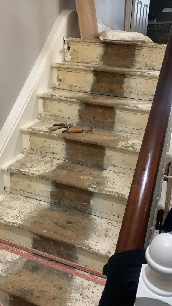 Wood floors and stairs renovation in London
