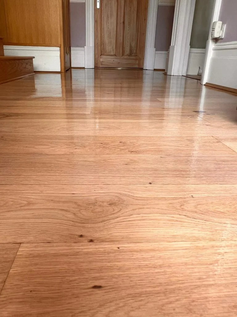 Oak floor restoration in Wanstead, London