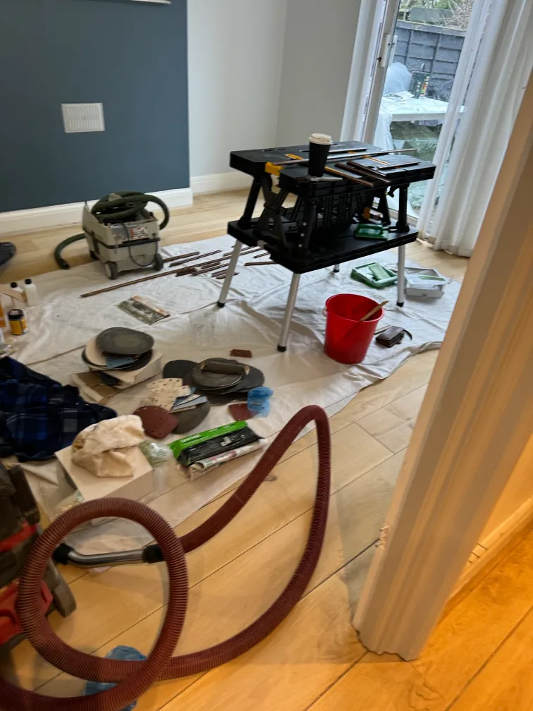 Oak floor sanding in Hither Green, London