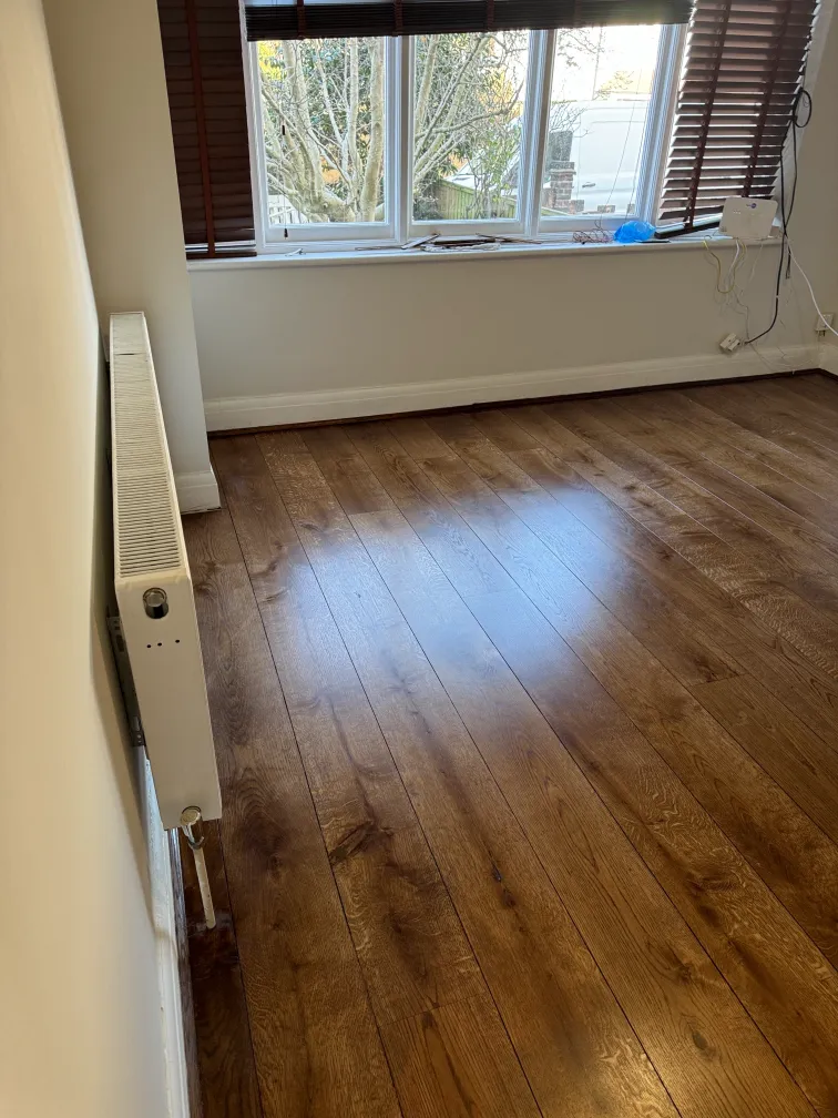 Oak floor sanding in Hither Green, London