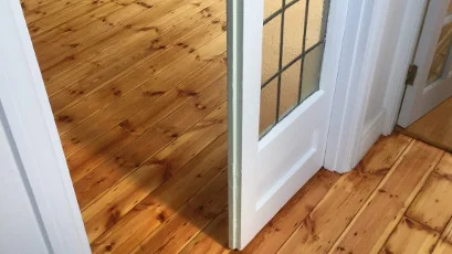 Floorboard sanding village in Dulwich, London