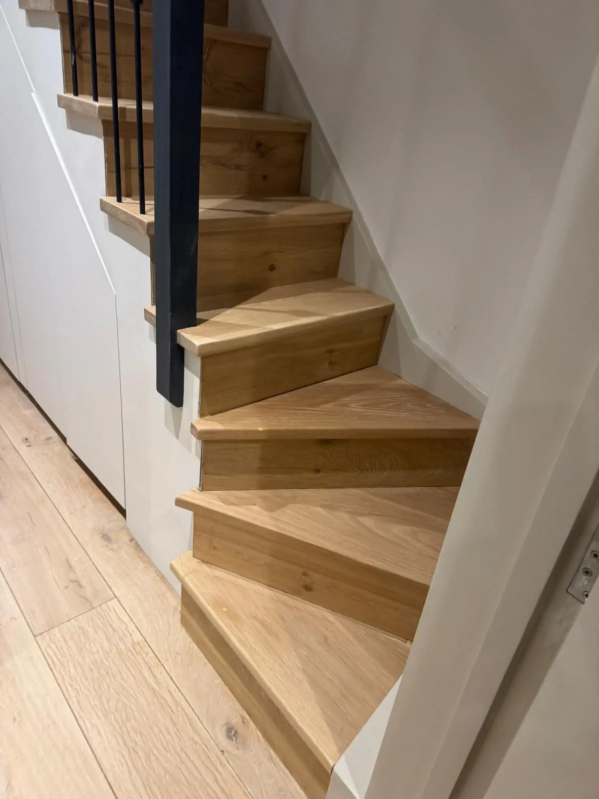 Oak floor sanding and restoration in Kensington, London