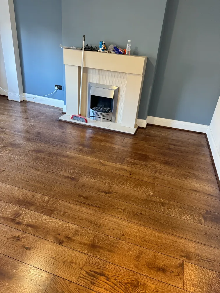 Oak floor sanding in Hither Green, London