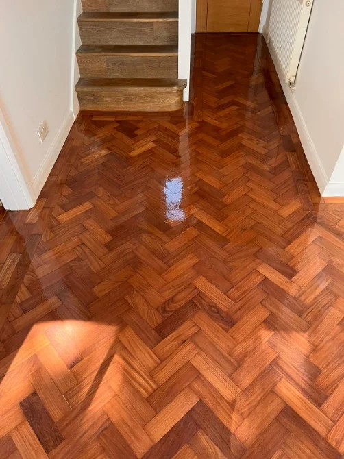 Teak floor sanding and restoration Berkhamsted