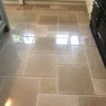 clean grout on limestone 1