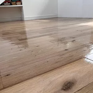 bare wood effect on wooden floor