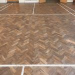 school floor sanding in Caterham before1