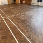 school floor sanding in Caterham before4