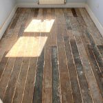 floorboard repairs - filling gaps in floorboards