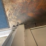 school floor sanding in Caterham - damage 2 - client photos