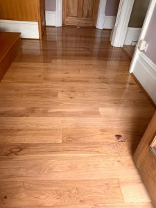 Oak floor sanding and lacquering in Wanstead 16