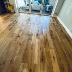 oak floor lacquered
