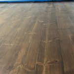wood floor sanding and staining in Tooting