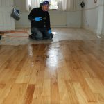 oak floor oiling process