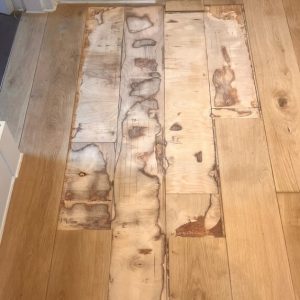 water damage to wooden floors-2
