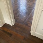 dark rustic oak wooden floors in Baker Street, London 8