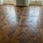 dark rustic oak wooden floors in Baker Street, London 9