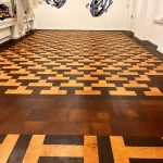 cork floor renovation in London 1