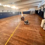 school floor sanding and lining in Croydon 7