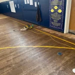 school floor sanding and lining in Croydon 9