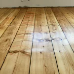 wavy floorboards