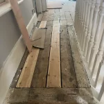 wood floors and stairs renovation in London