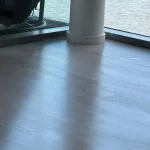 scandinavian effect on wood floors after sanding