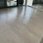 scandinavian effect on wood floors after sanding