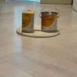 scandinavian effect on wood floors after sanding