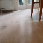 whitewashed wooden floor scandinavian effect in London