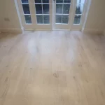 whitewashed wooden floor scandinavian effect in London